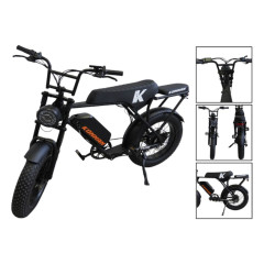 Bicicleta eletrica 750w avant pt/br