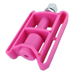Pedal Plastico Infantil Rosa C/Porca MD2