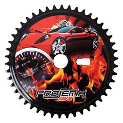 Engrenagem 46D C/Adesivo Ferrari