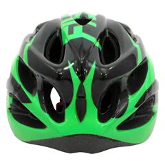 Capacete P/ Ciclista 2020.1 Preto/Neon Verde Led