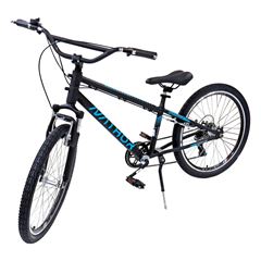 Bicicleta Aro 24 APOLLO Preto/Azul Anis
