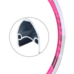 Aro Aluminio 26 Vision Neon Rosa