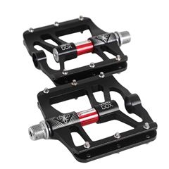 Pedal ingles c/rolamento aluminio preto fsk-s619s