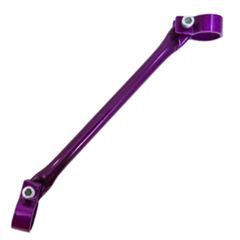 Travessa aluminio p/guidao 190mm lilas