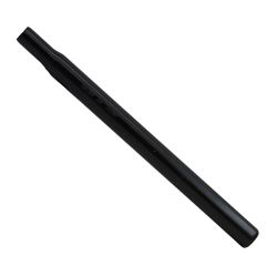 Canote aco reto preto 27.2 350 mm