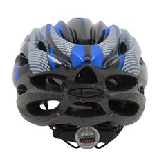 Capacete p/ciclista fjh-28 azul led