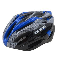 Capacete p/ciclista fjh-28 azul led