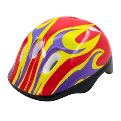 Capacete p/ciclista infant flame vm/am