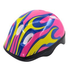 Capacete p/ciclista infant flame ro/az