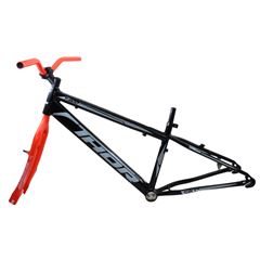 Kit 24 aluminio mtb pt/neon lj c/pcs