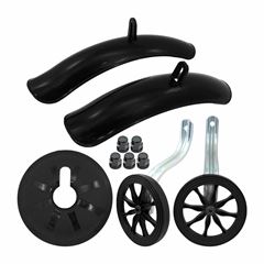 KIT 16 ACESSORIOS PLASTICOS S/RODA PRETO