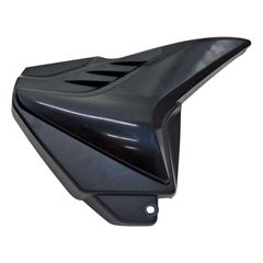 Tampa lateral Fan 125 09-13 preto injetado 