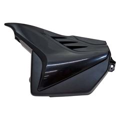 Tampa lateral Fan 125 09-13 preto injetado 