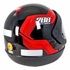 Capacete sport moto 788 tamanho:58 vermelho