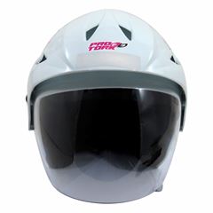 Capacete atômico for girls tamanho:56 branco