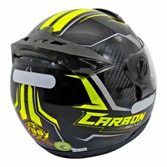 Capacete evolution G5 788 tamanho: 58 preto/amarelo