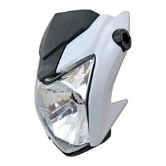 Carenagem+farol+lateral Titan 160 16-17 branco ros