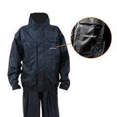 Conjunto de chuva nylon tam EXG preto