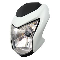 Carenagem + farol+lateral NXR 160 15-20 branco