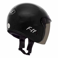 Capacete F-17 tamanho: 56 preto